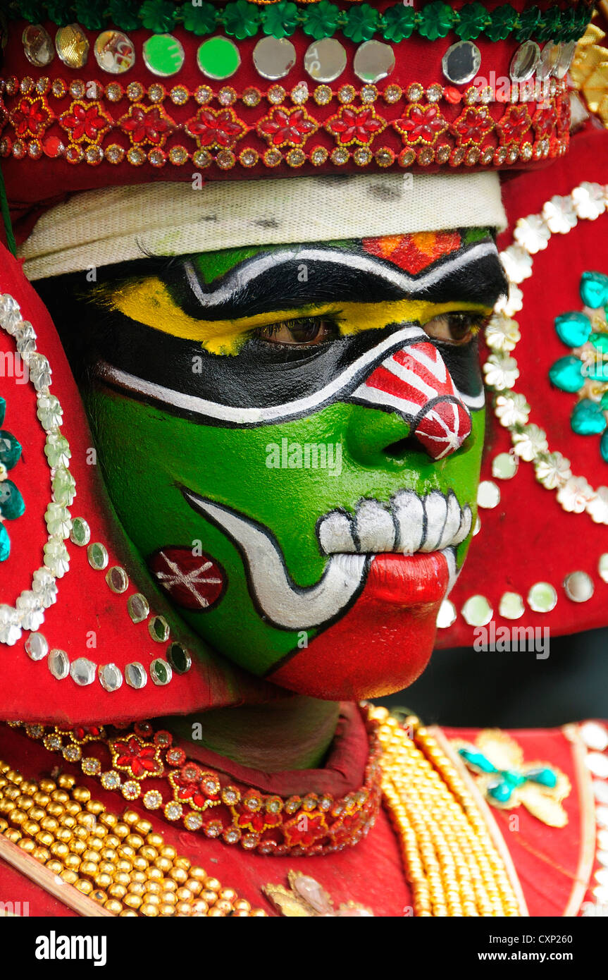 Theyyam Banque D'Images