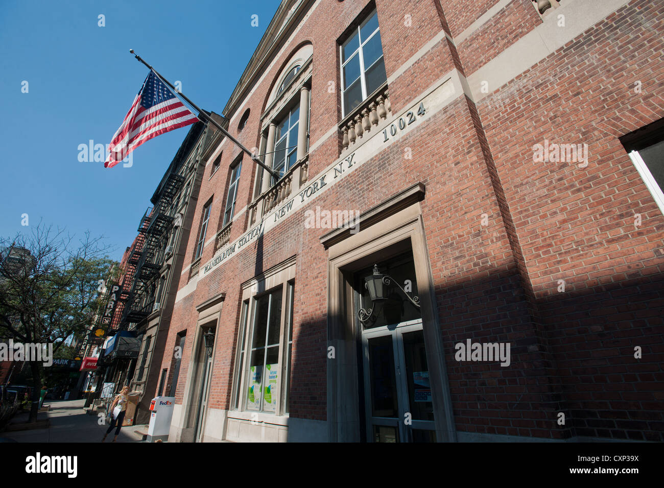 L'USPS station Planétarium des postes pour l'10024 dans le quartier Upper West Side à New York Banque D'Images
