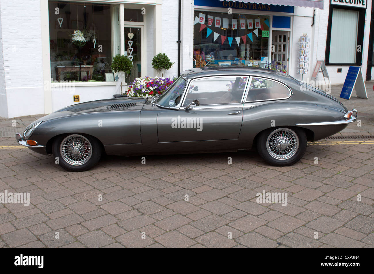 E-Type Jaguar 4.2 Banque D'Images