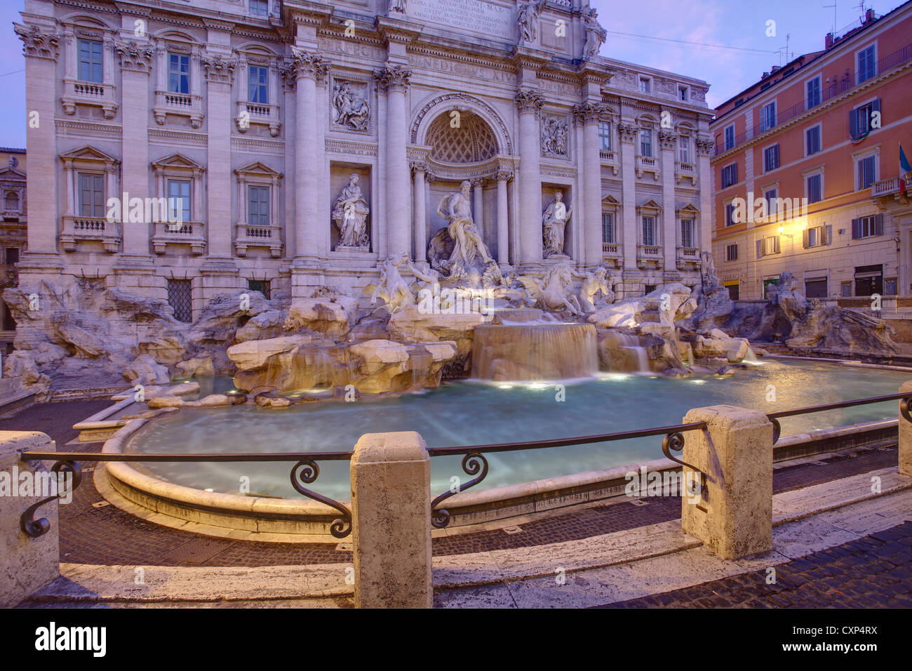 Fontaine de Trevi, Rome Italie Banque D'Images