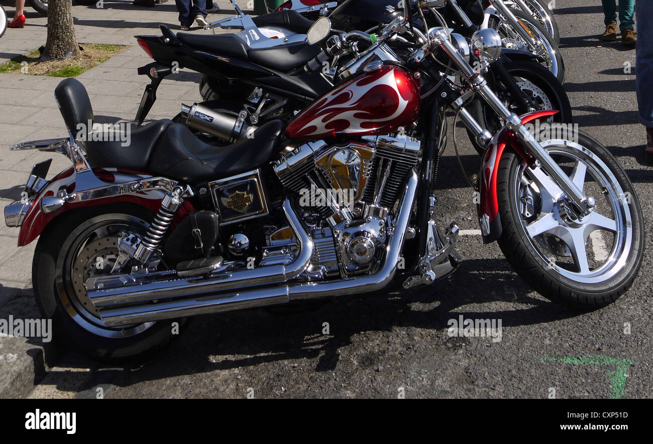 Harley davidson custom Banque de photographies et d’images à haute ...