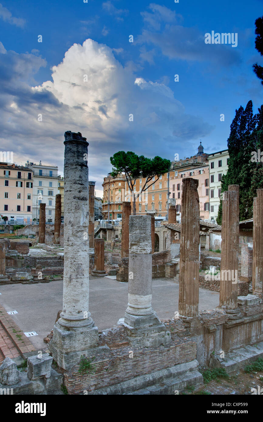 Largo di Torre Argentina, Rome Italie. Roma Italia Banque D'Images