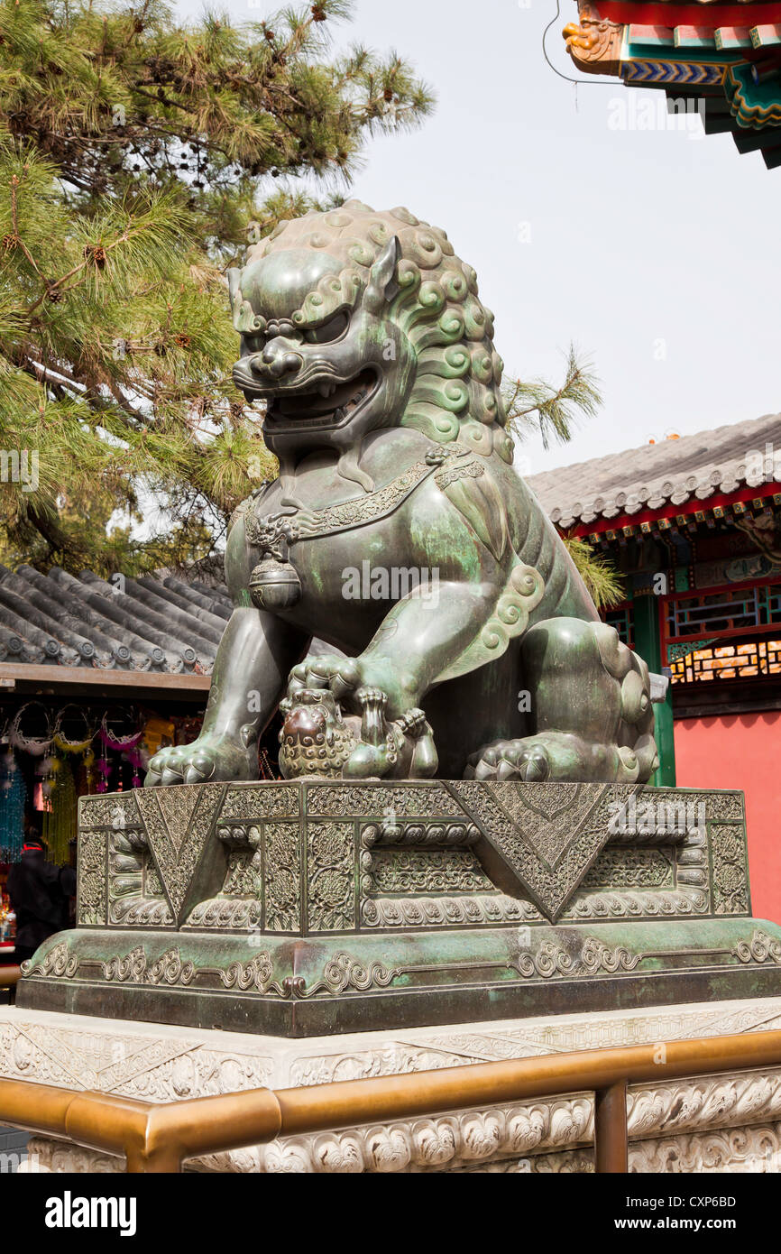 statue de Lion Banque D'Images
