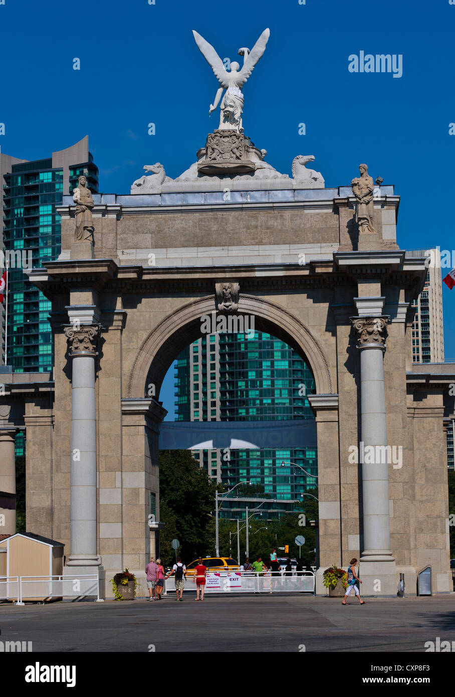 Exposition nationale canadienne 2012 Toronto ON Canada Princess Gate Banque D'Images