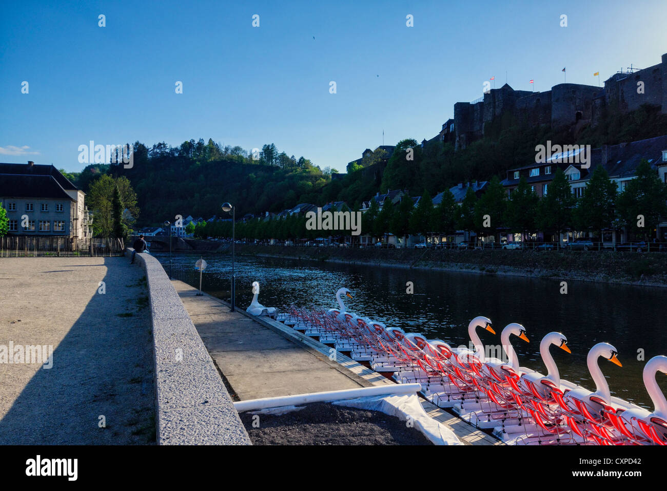 Bateaux en forme de cygne Banque de photographies et d’images à haute