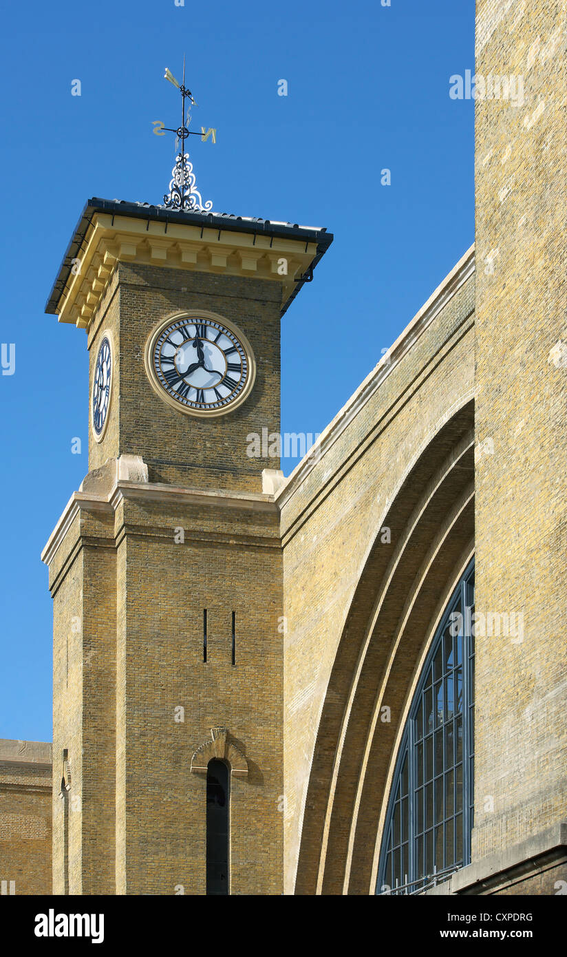 La gare de King's Cross, Londres, Royaume-Uni. Architecte : John McAslan & Partners, 2012. Banque D'Images