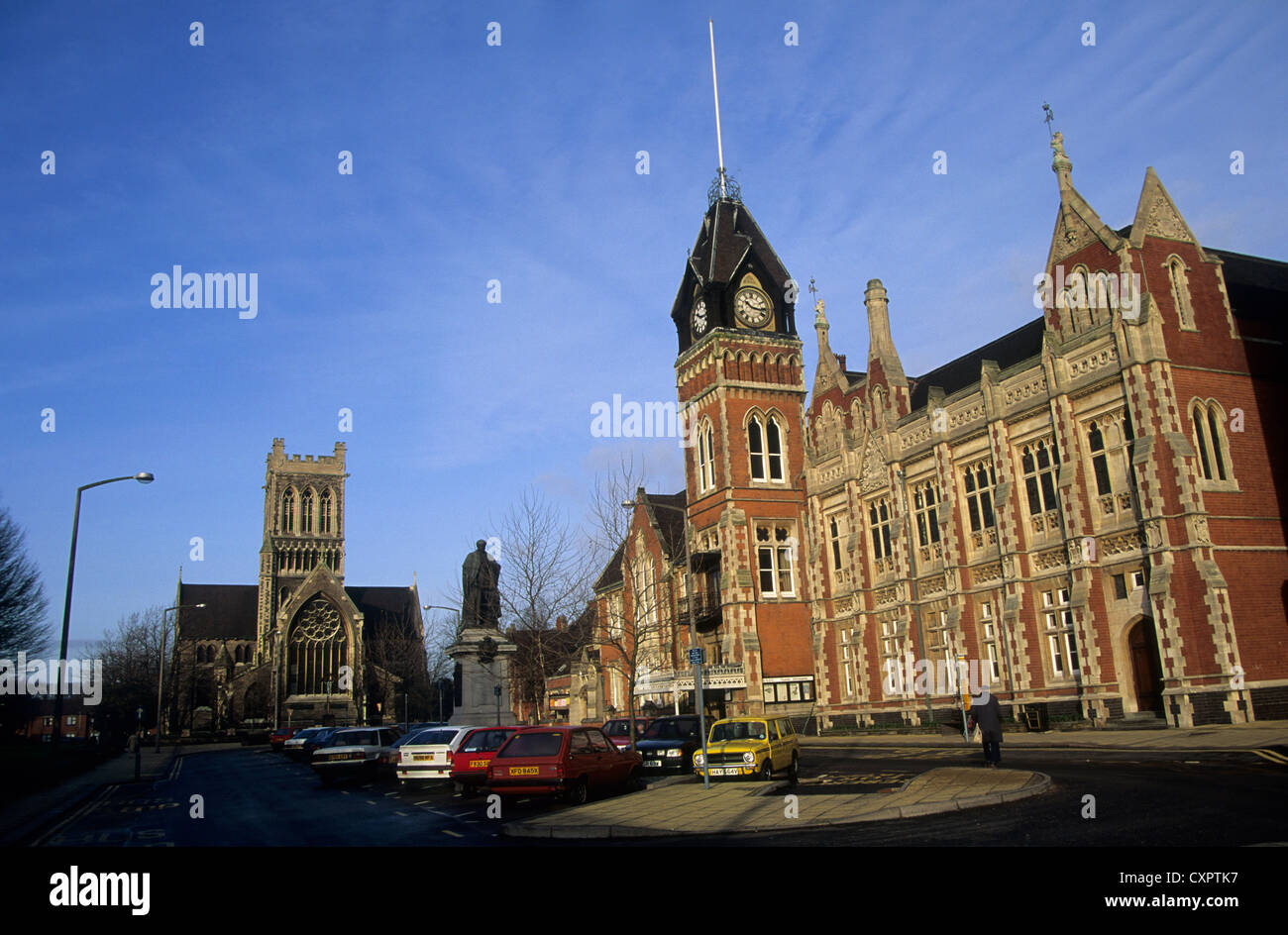 Mairie, Burton upon Trent, Staffordshire, Angleterre, Royaume-Uni. Banque D'Images