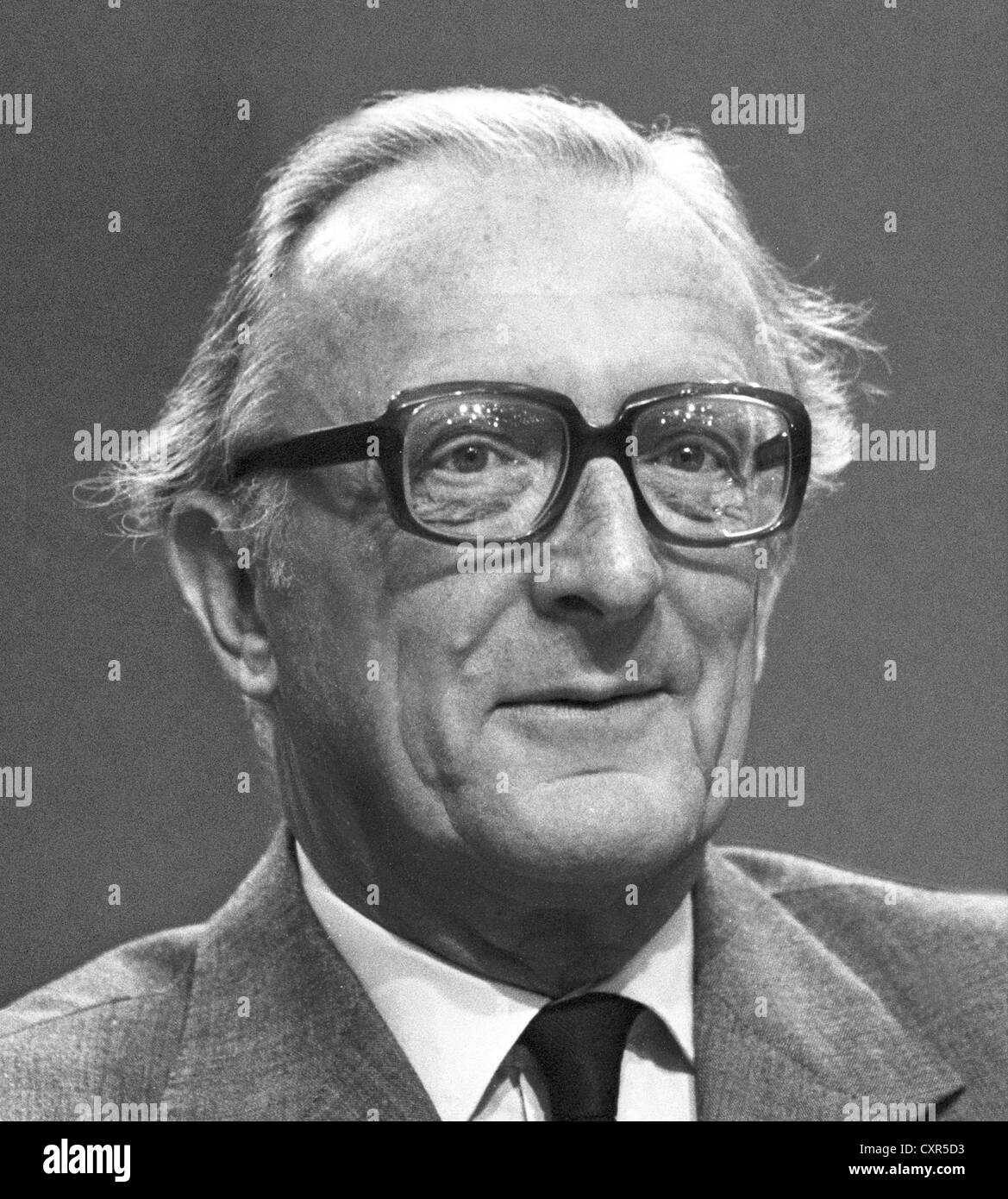 Peter Alexander Rupert Carington homme politique conservateur britannique Lord Carrington Banque D'Images