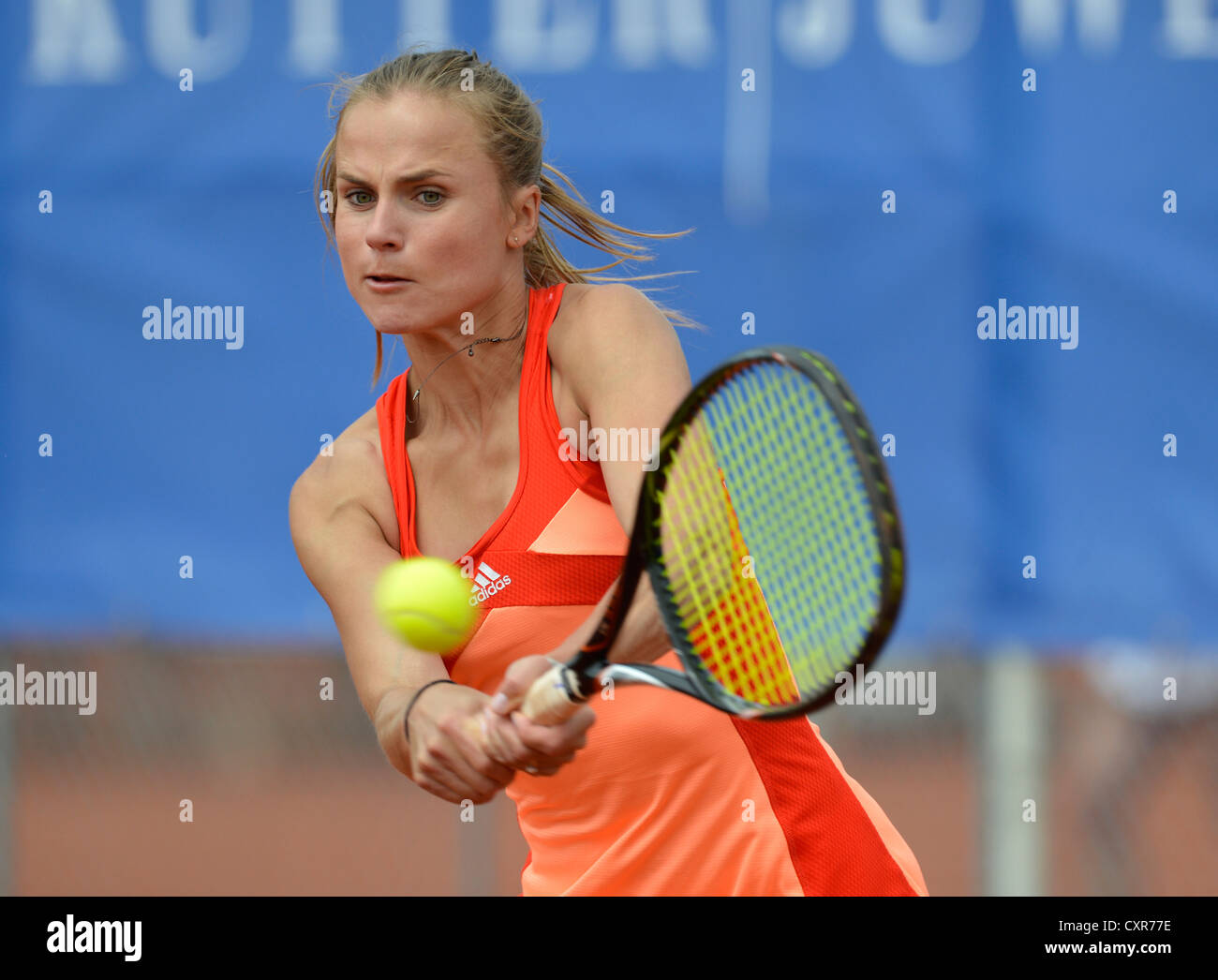 Lina Stanciute, ALLUMÉ, Tennis-Bundesliga, Women's tennis league, 2012, Stuttgart, Allemagne, Europe Banque D'Images