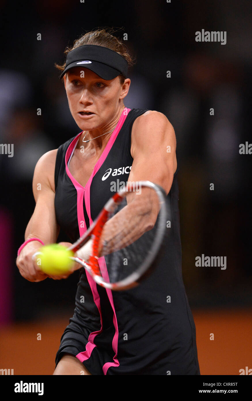 Samantha Stosur, AUS, femmes, Tennis FedCup, Fed Cup, les play-offs du groupe mondial, l'Allemagne contre l'Australie, stade Porsche, Stuttgart Banque D'Images