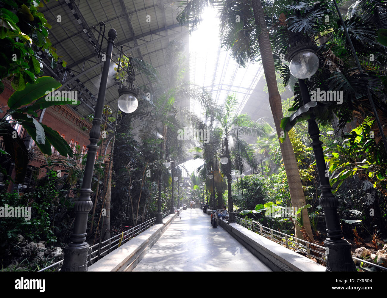 Concourse, repensé après la soi-disant 11-M à l'explosif du 11 mars 2004, Estacion de Puerta de Atocha Banque D'Images