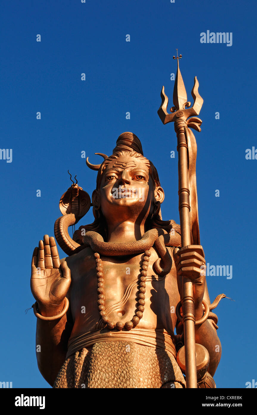 Kailashnath Mahadev statue Shiva, Banepa, Sanga, Vallée de Kathmandou, Népal, Asie Banque D'Images