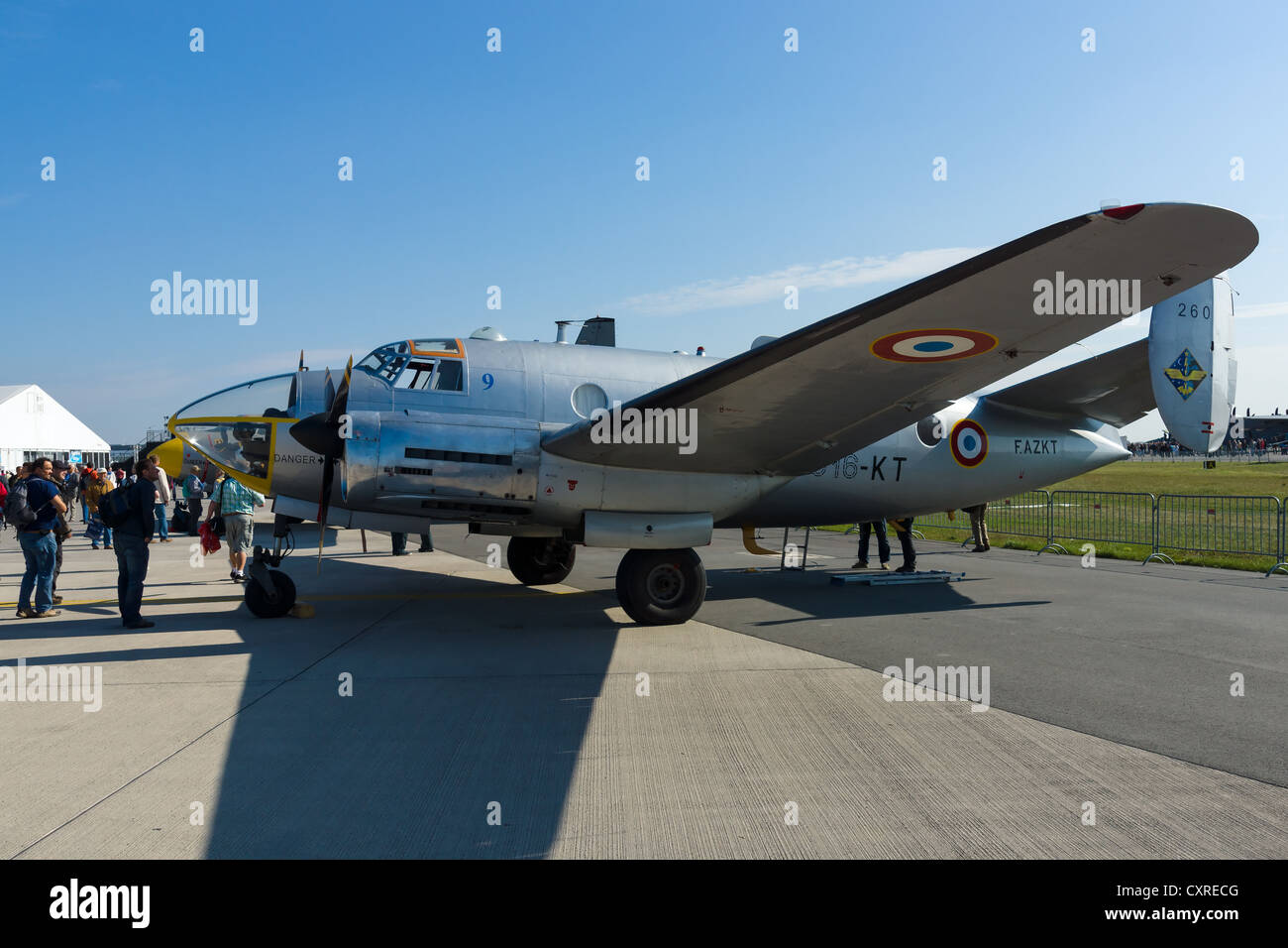 Le Dassault MD 315 Flamant est un bimoteur léger avion de transport Banque D'Images