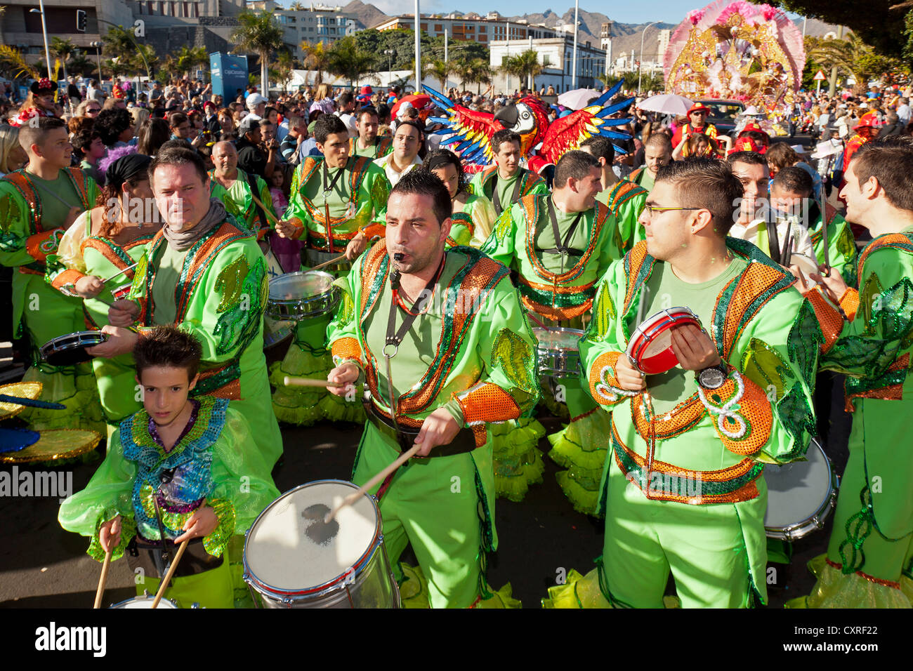 Carnaval de Santa Cruz, la capitale de Tenerife, Canaries, Espagne, Europe Banque D'Images