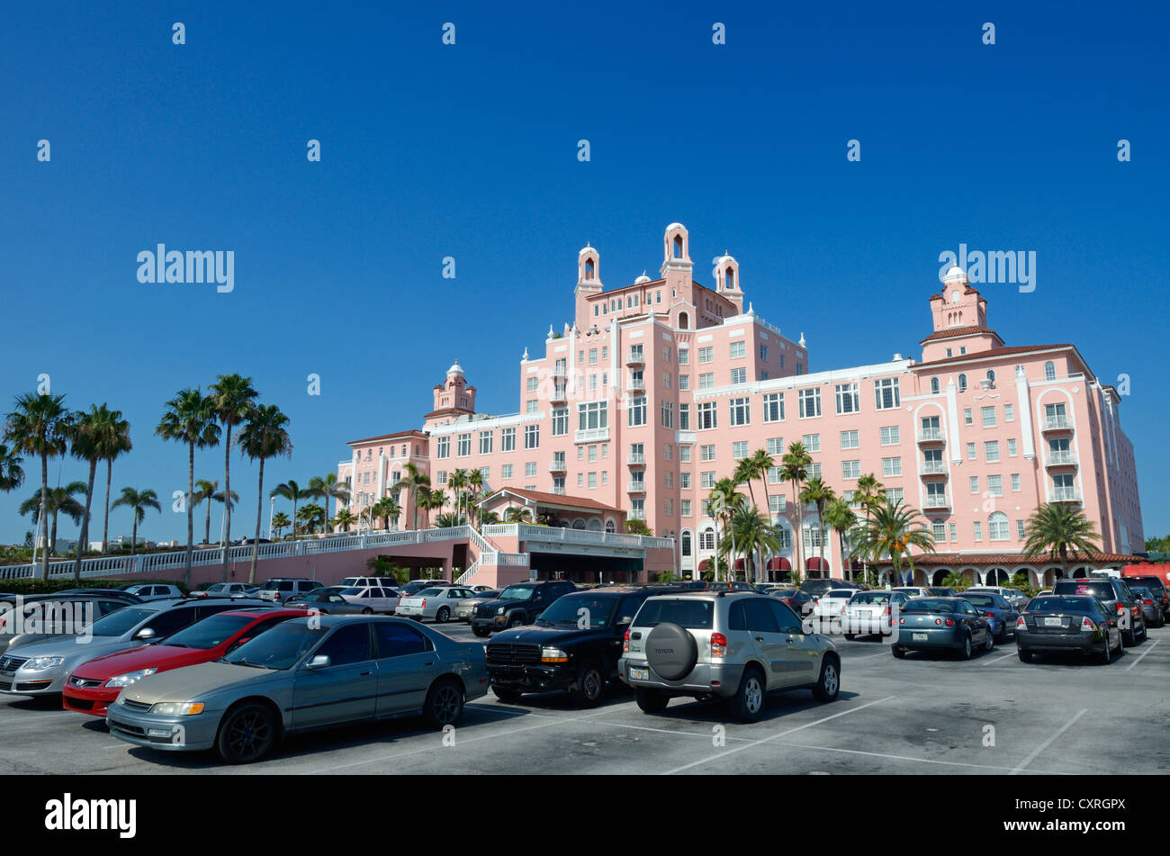 Don Cesar Beach Resort, Saint Pete Beach, Saint Petersburg, Florida, USA Banque D'Images