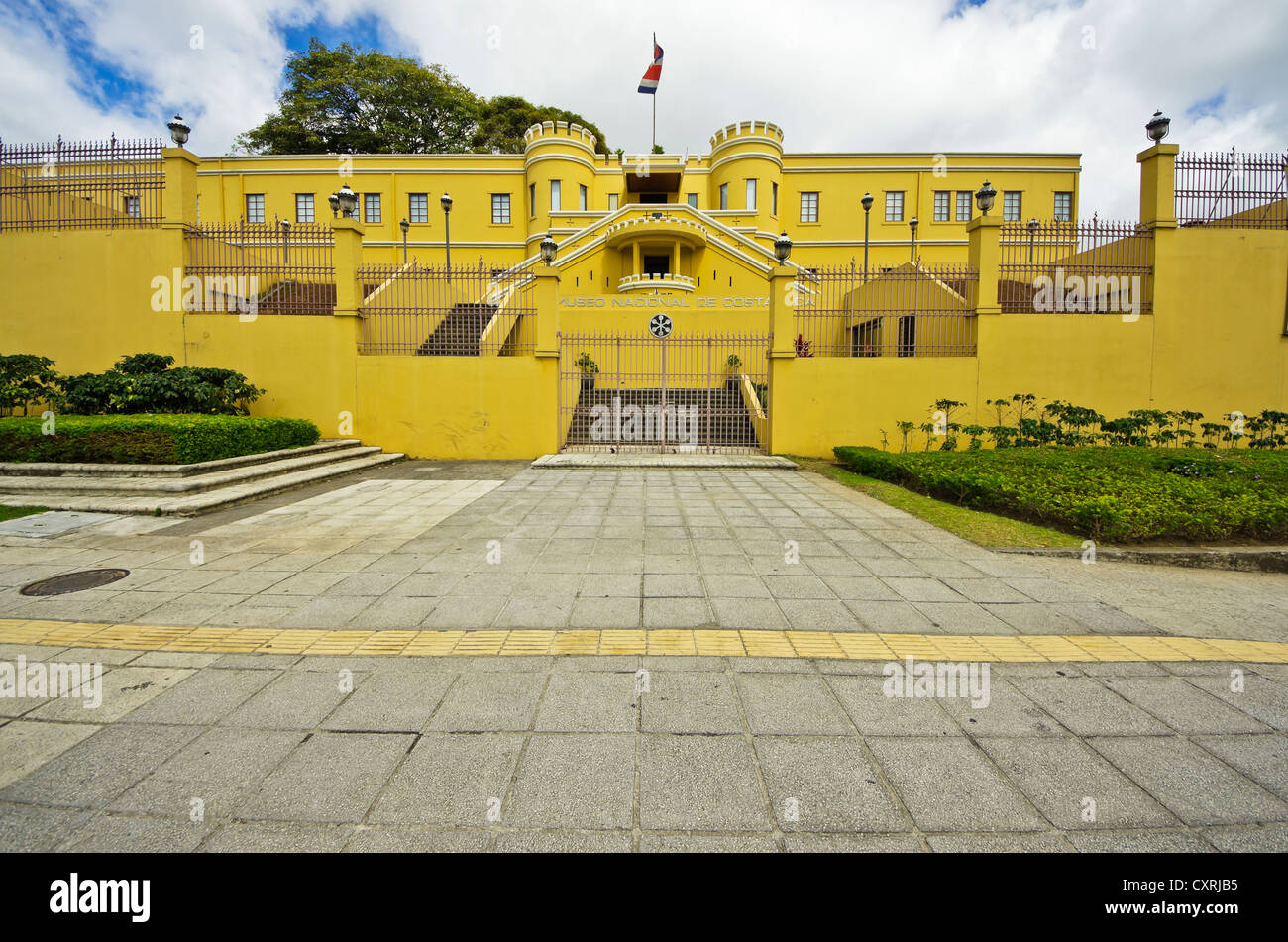Le Musée National de San José, capitale du Costa Rica, Amérique Centrale Banque D'Images