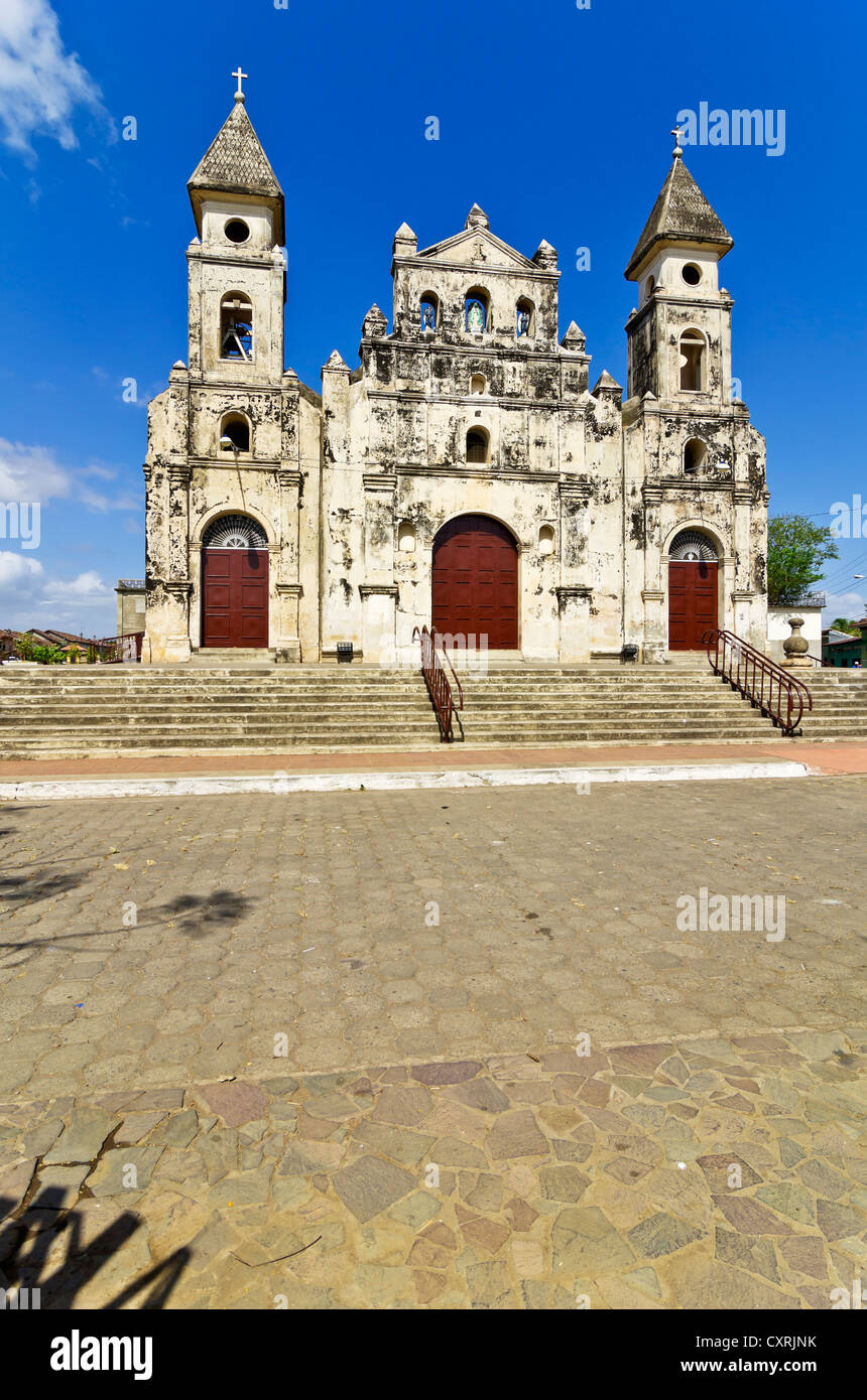 Eglise de Guadalupe l'église, construite en 1624 - 1626, Granada, Nicaragua, Amérique Centrale Banque D'Images