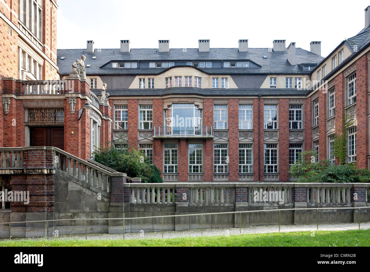 Université de technologie de Dresde, Georg Beyer, Dresde, Saxe, Allemagne, Europe, PublicGround Banque D'Images