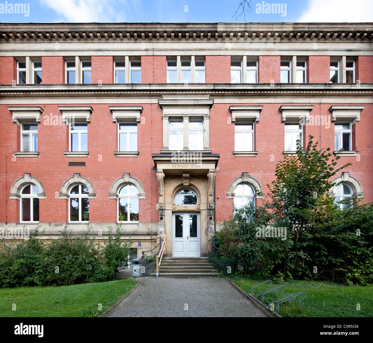 Université de technologie de Dresde, Goerges building, Dresde, Saxe, Allemagne, Europe, PublicGround Banque D'Images