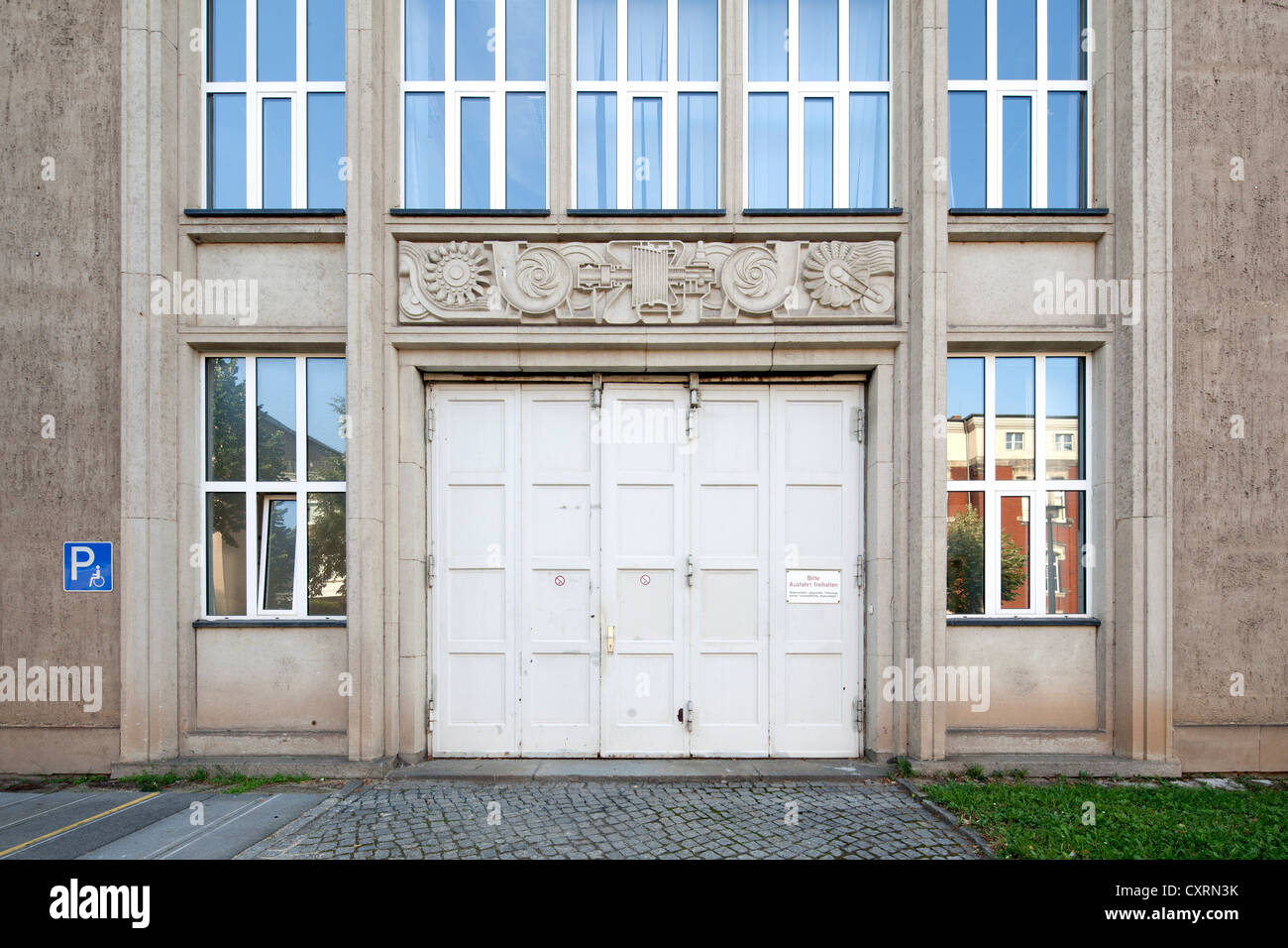 Université de technologie de Dresde, Merkel, Dresde, Saxe, Allemagne, Europe, PublicGround Banque D'Images