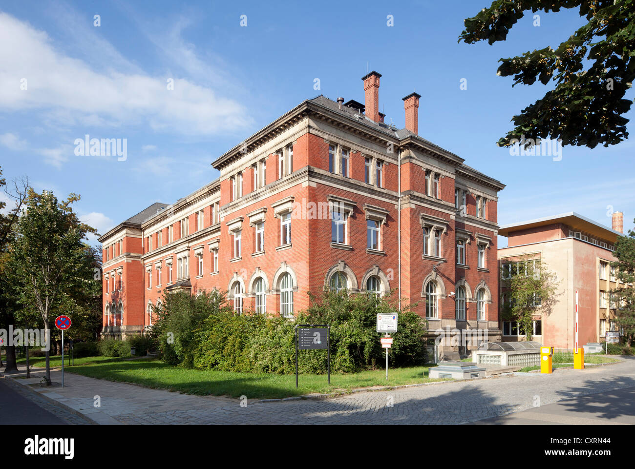 Université de technologie de Dresde, Berndt, Dresde, Saxe, Allemagne, Europe, PublicGround Banque D'Images
