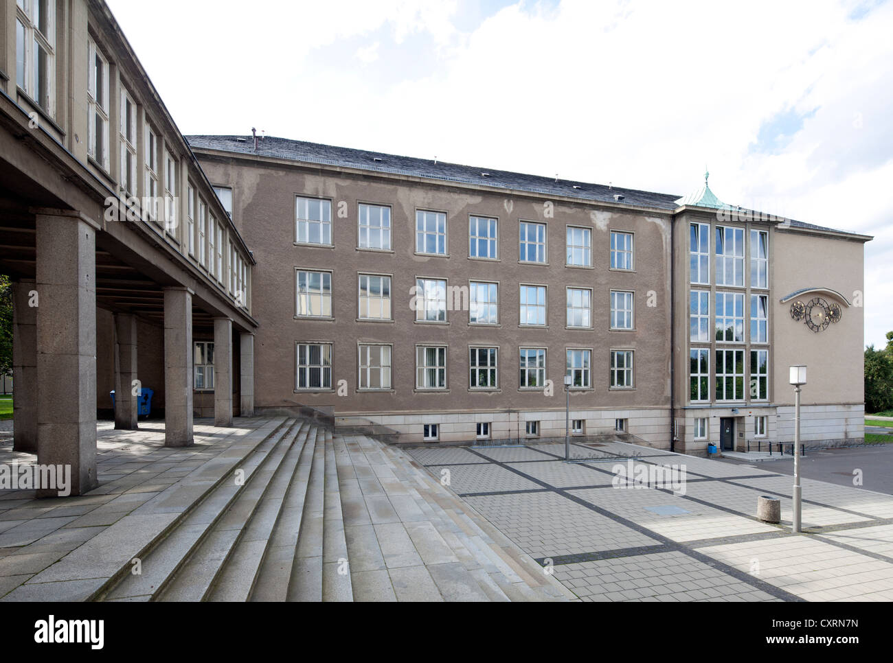 Université technique de Dresde, Willers, Dresde, Saxe, Allemagne, Europe, PublicGround Banque D'Images