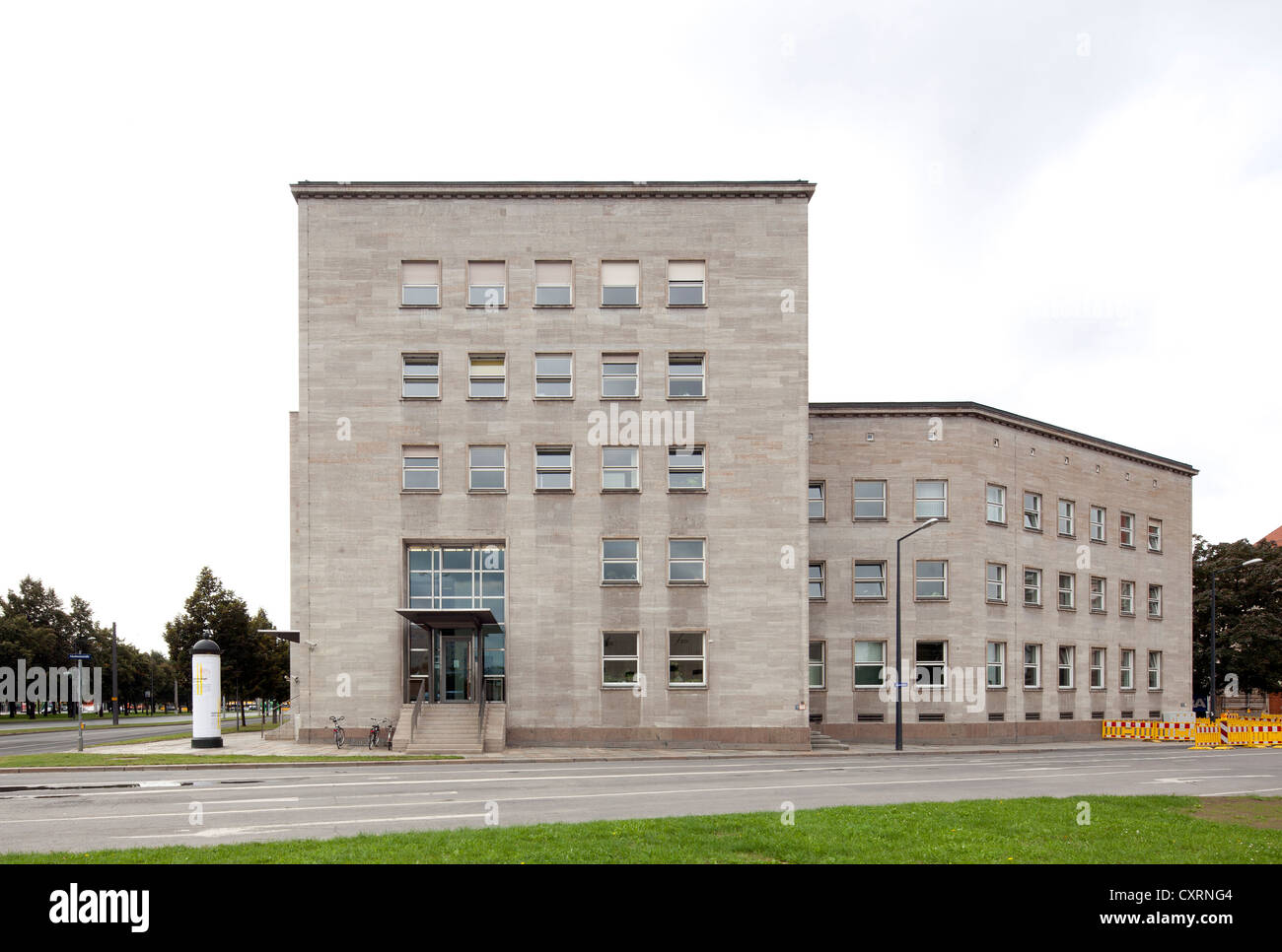 Banque fédérale allemande, anciennement Reichsbank Allemand ou Banque d'état de Saxe et Thuringe, Dresde, Saxe, PublicGround Banque D'Images