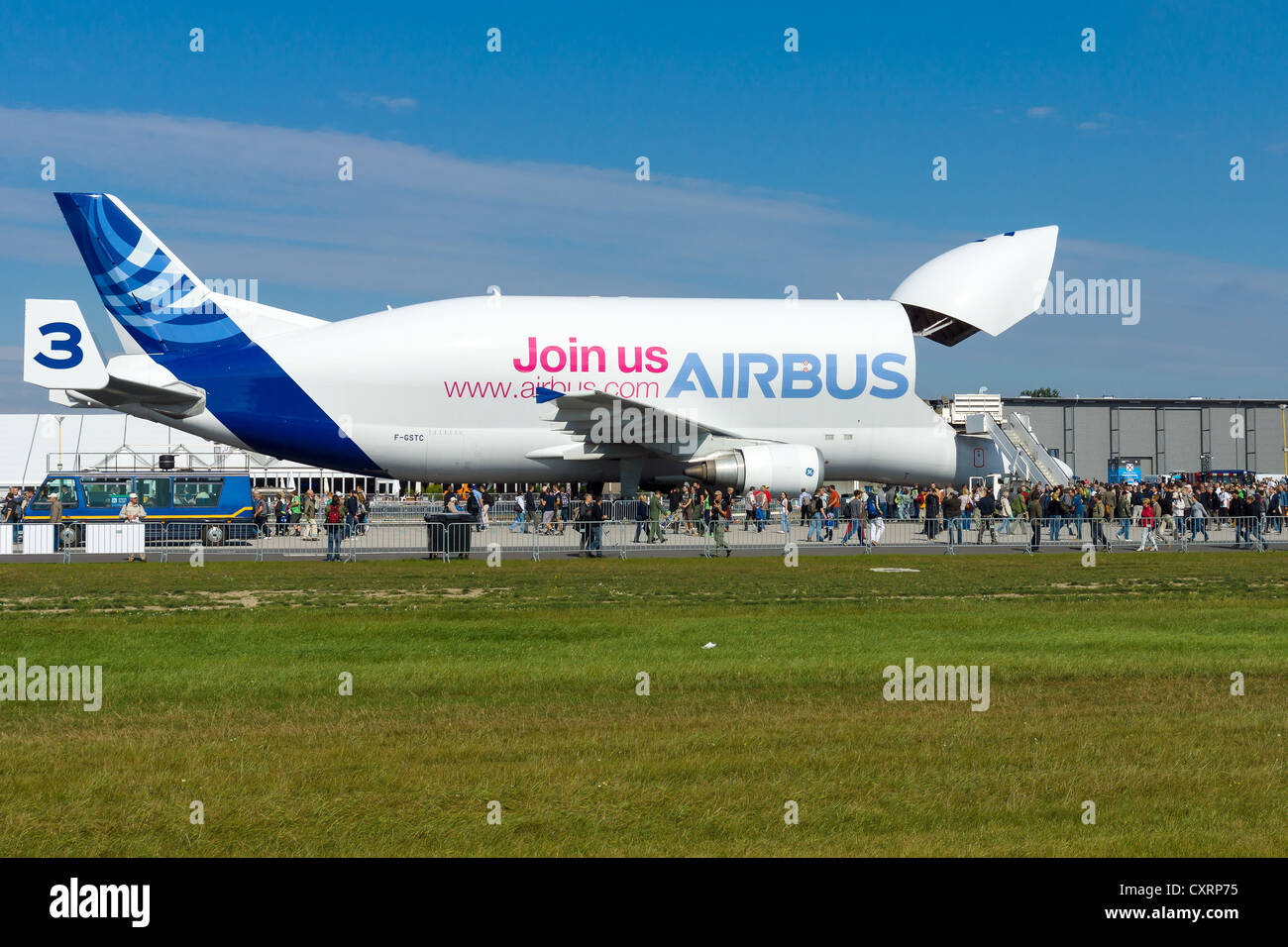 L'Airbus A300-600ST (Super Transporteur) ou le béluga Banque D'Images