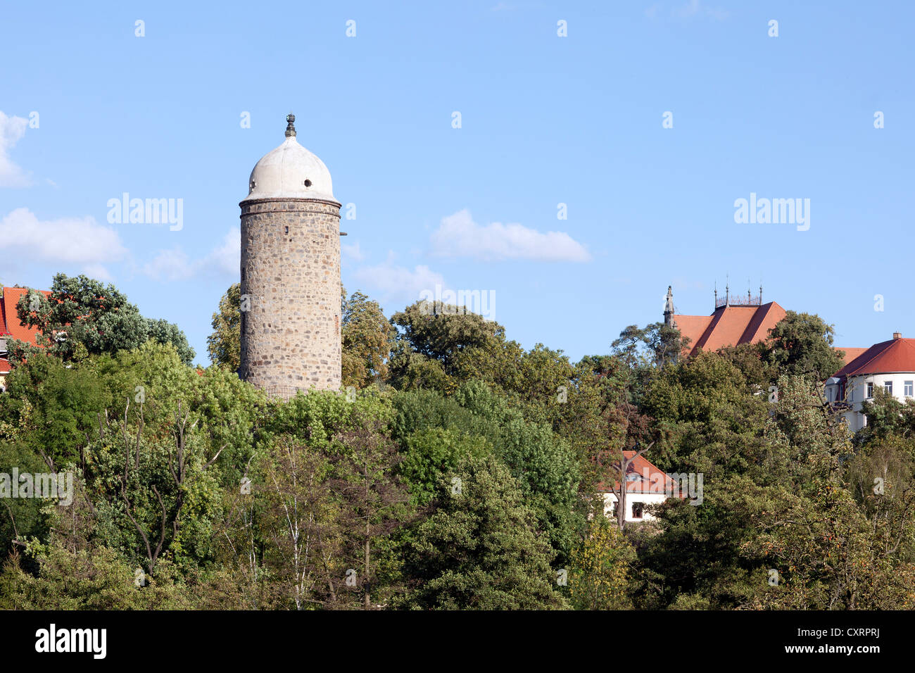Neue Wasserkunst bâtiment d'approvisionnement en eau, Bautzen, Budysin, Haute-lusace, Lusace, Saxe, Allemagne, Europe, PublicGround Banque D'Images