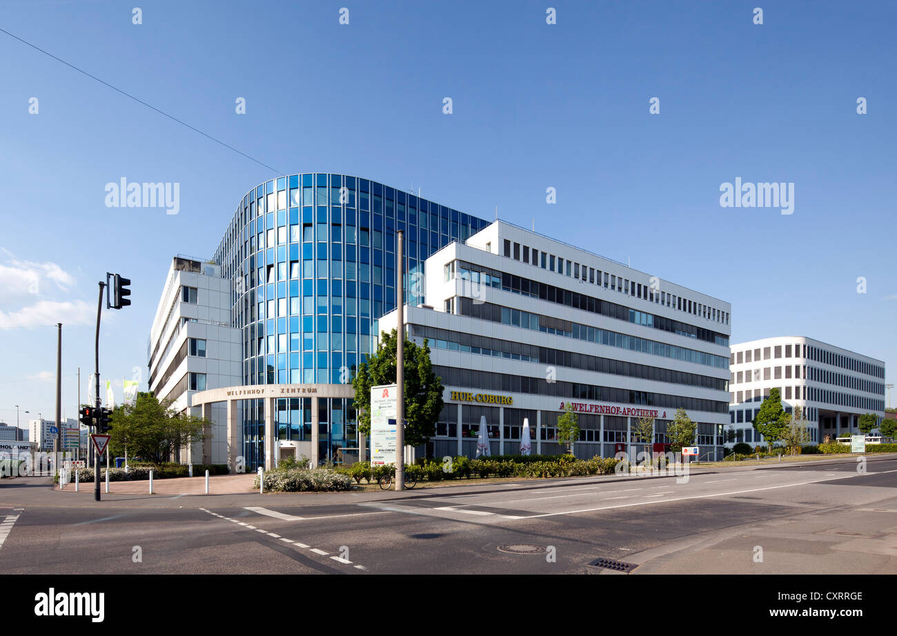 Welfenhof-Zentrum Point, médicaux, Wiesbaden, Hesse, Germany, Europe, PublicGround Banque D'Images