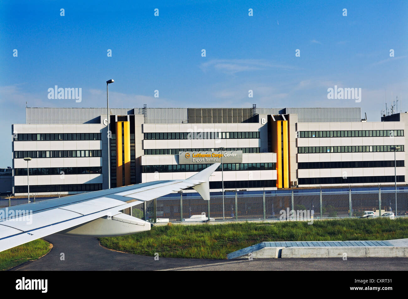 Lufthansa Cargo Centre, l'aéroport de Frankfurt, Frankfurt am Main, Hesse, Germany, Europe Banque D'Images