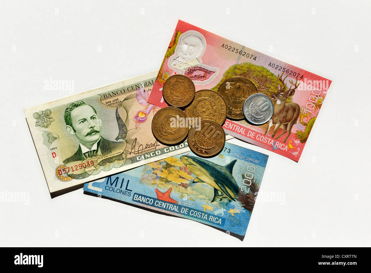 Currency costa rica Banque de photographies et d'images à haute résolution  - Alamy