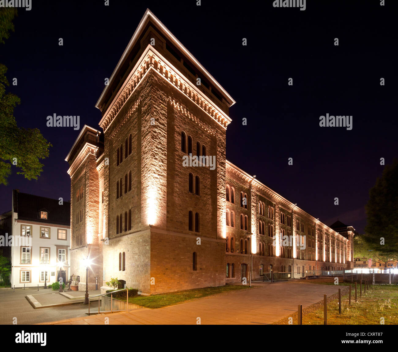 Ancien Proviant-Magazin, un ancien entrepôt de garnison pour les provisions, Mayence Carnival Museum, Cabaret Allemand Archive, Mayence Banque D'Images