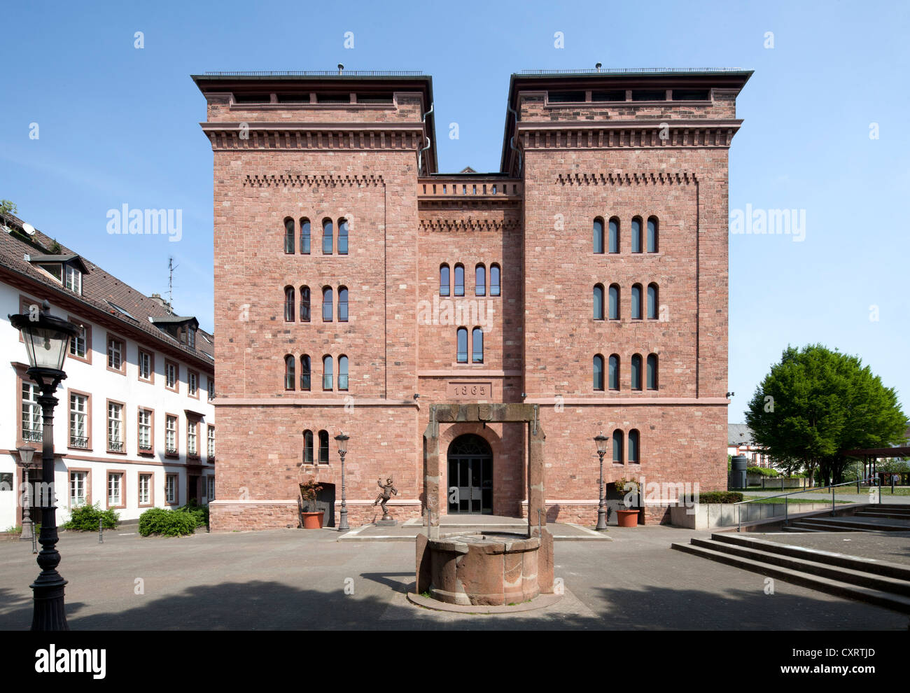 Ancien Proviant-Magazin, une garnison pour entrepôt dispositions, Mainz Carnival Museum, Cabaret Allemand Archive, Mayence Banque D'Images