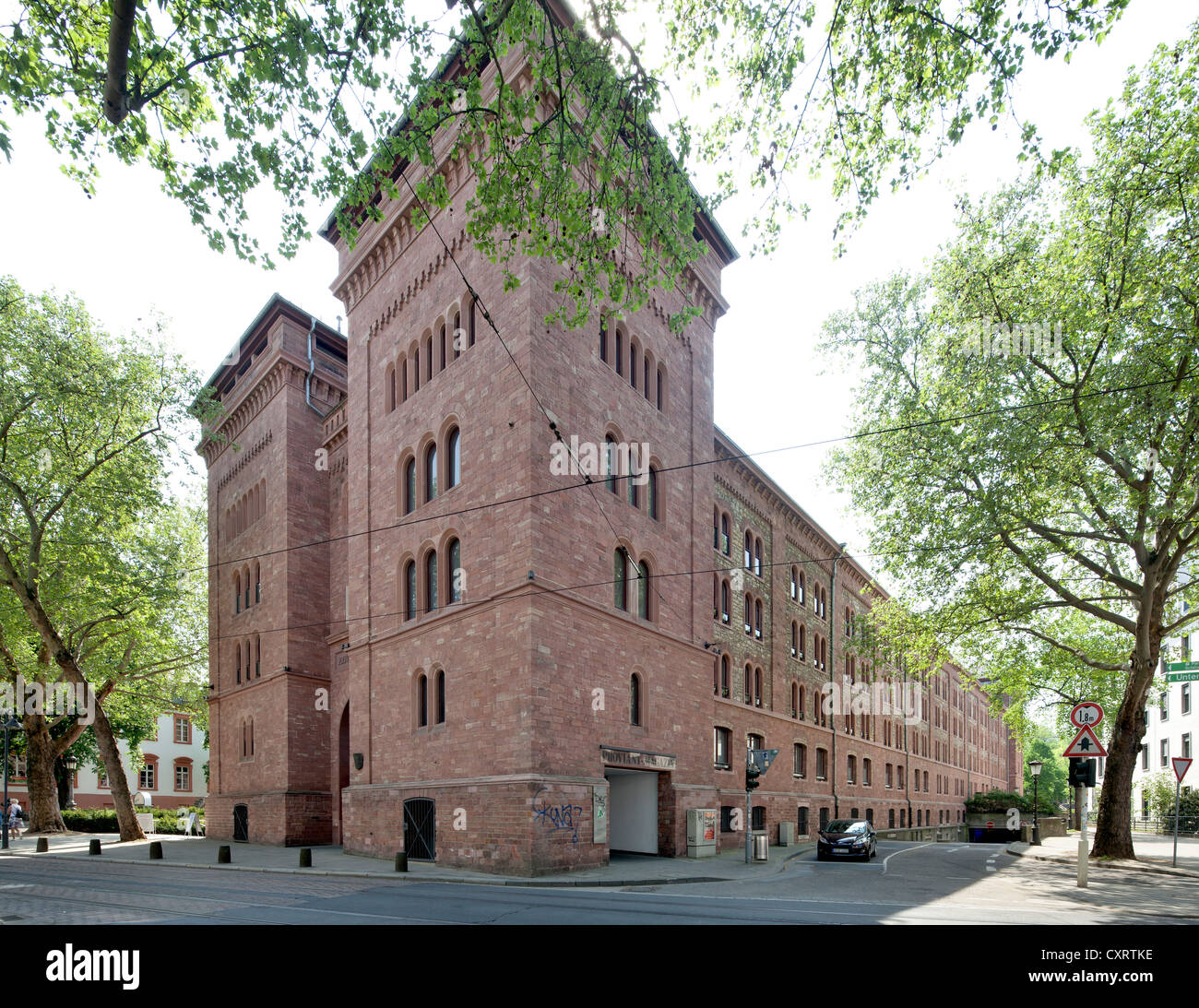Ancien Proviant-Magazin, une garnison pour entrepôt dispositions, Mainz Carnival Museum, Cabaret Allemand Archive, Mayence Banque D'Images