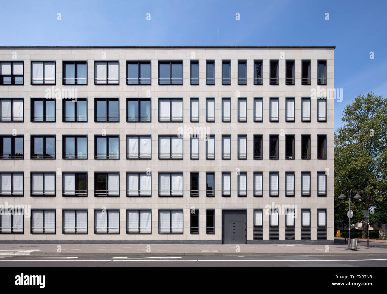 Immeuble de bureaux pour les députés et les ministres, Mayence, Rhénanie-Palatinat, Allemagne, Europe, PublicGround Banque D'Images