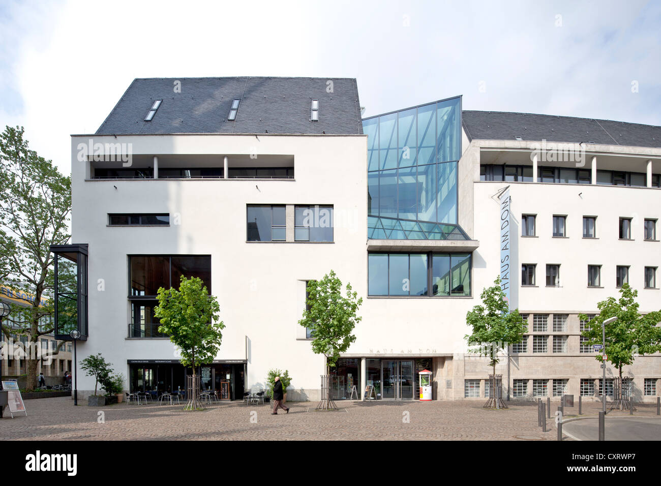 Haus am Dom, centre culturel et social du diocèse de Liège, Frankfurt am Main, Hesse, Germany, Europe, PublicGround Banque D'Images