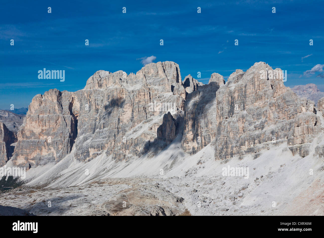 Lagazuoi Mountain, 2778 m, Col Falzarego, Dolomites, Italie, Europe Banque D'Images