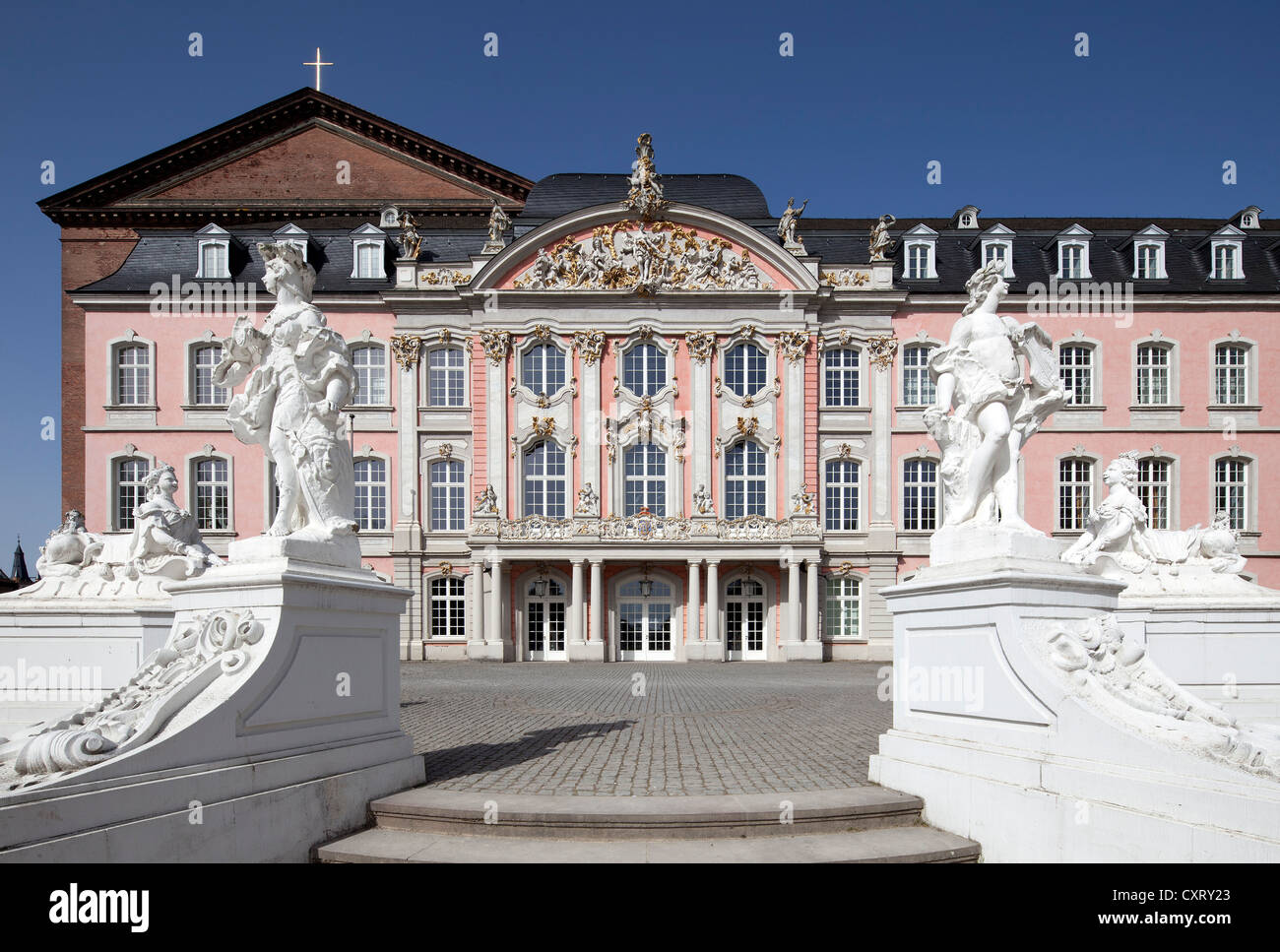 Palais électoral, immeuble de bureaux publics, Trèves, Rhénanie-Palatinat, Allemagne, Europe, PublicGround Banque D'Images