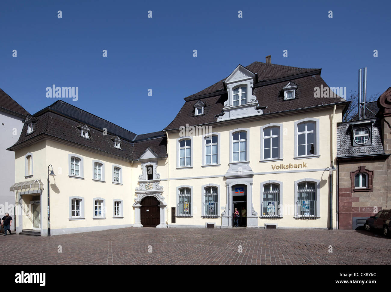 City Palace sur Stockplatz square, Trèves, Rhénanie-Palatinat, Allemagne, Europe, PublicGround Banque D'Images