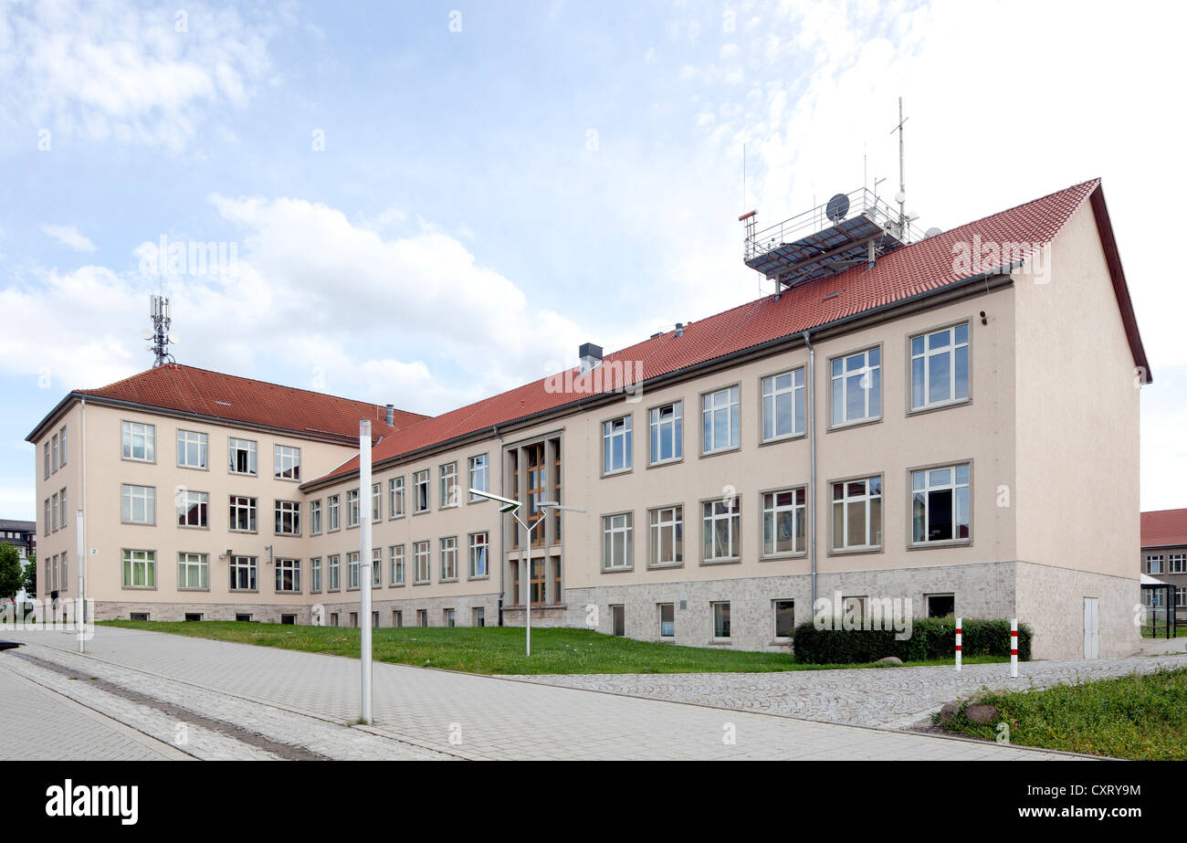 L'Université technique d'Ilmenau, Bâtiment de Helmholtz, Ilmenau, Thuringe, Allemagne, Europe, PublicGround Banque D'Images