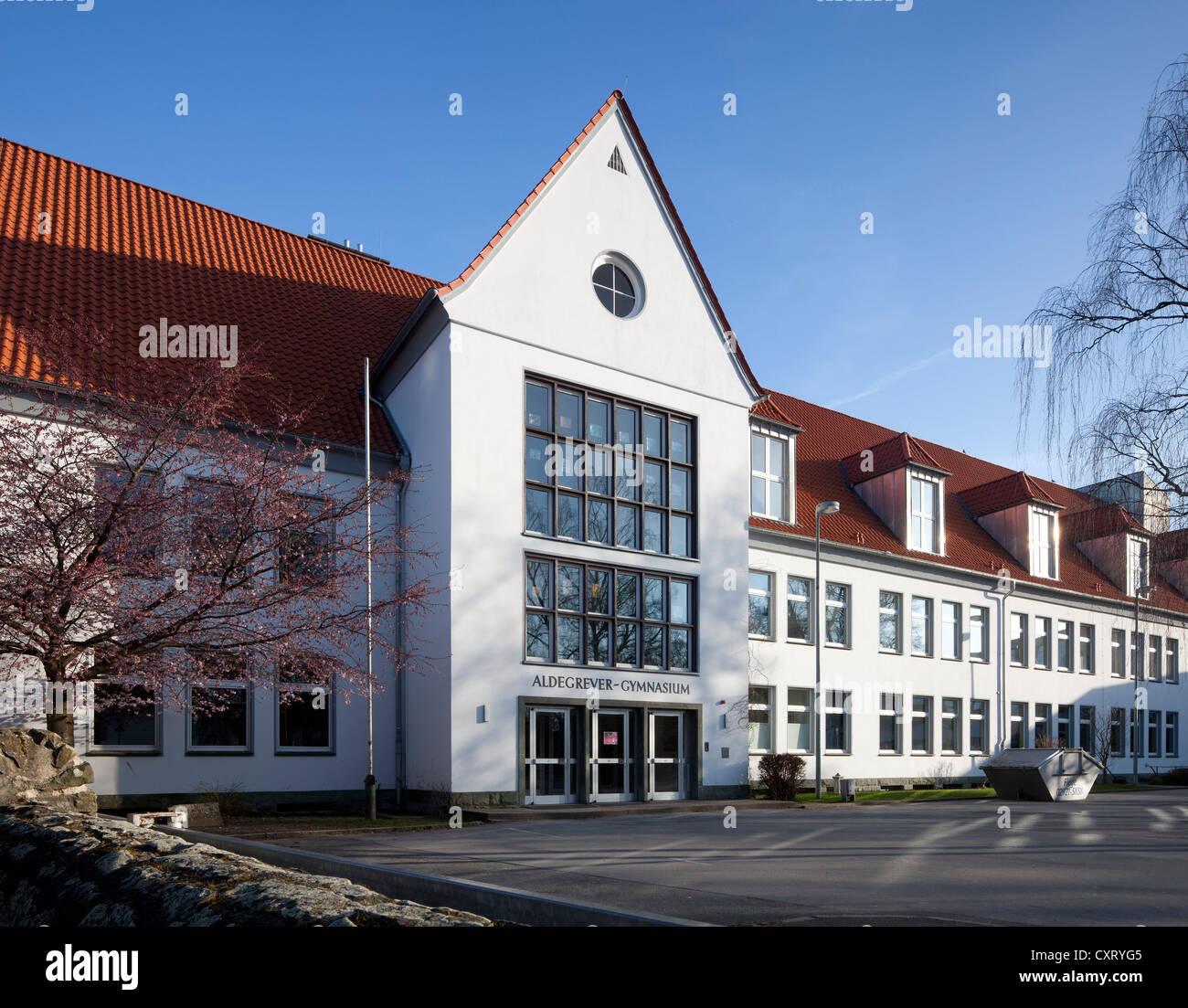 Aldegrever-Gymnasium grammar school, Soest, Rhénanie du Nord-Westphalie, Allemagne, Europe, PublicGround Banque D'Images