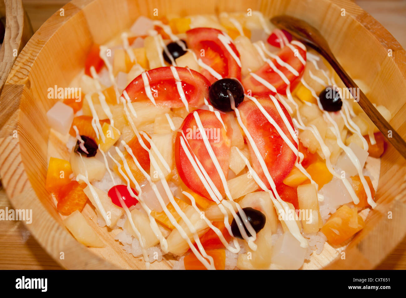Salade de fruits, gourmet Banque D'Images
