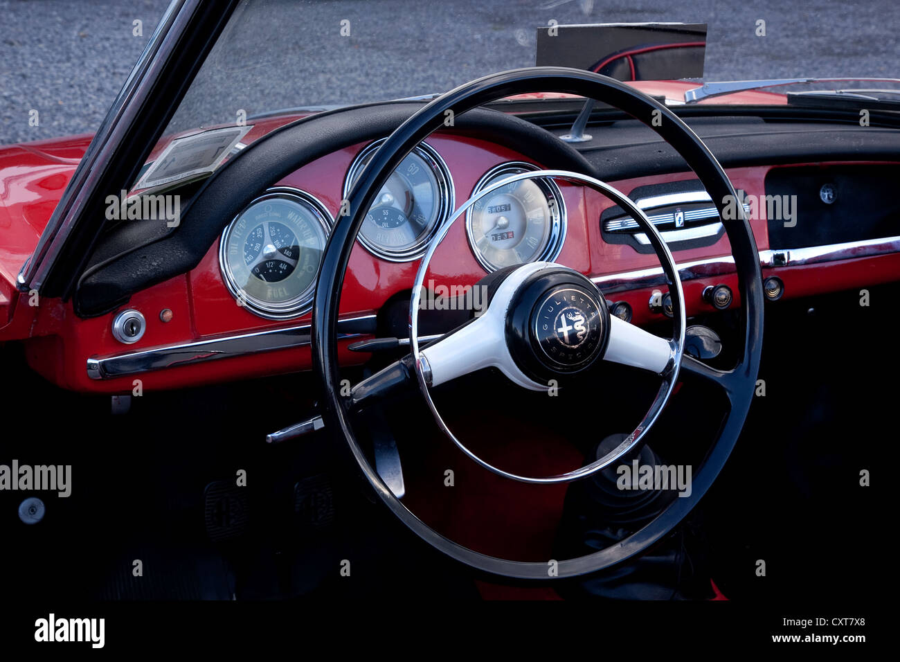 Alfa Spider 1960 Roimeo Guiletta Banque D'Images