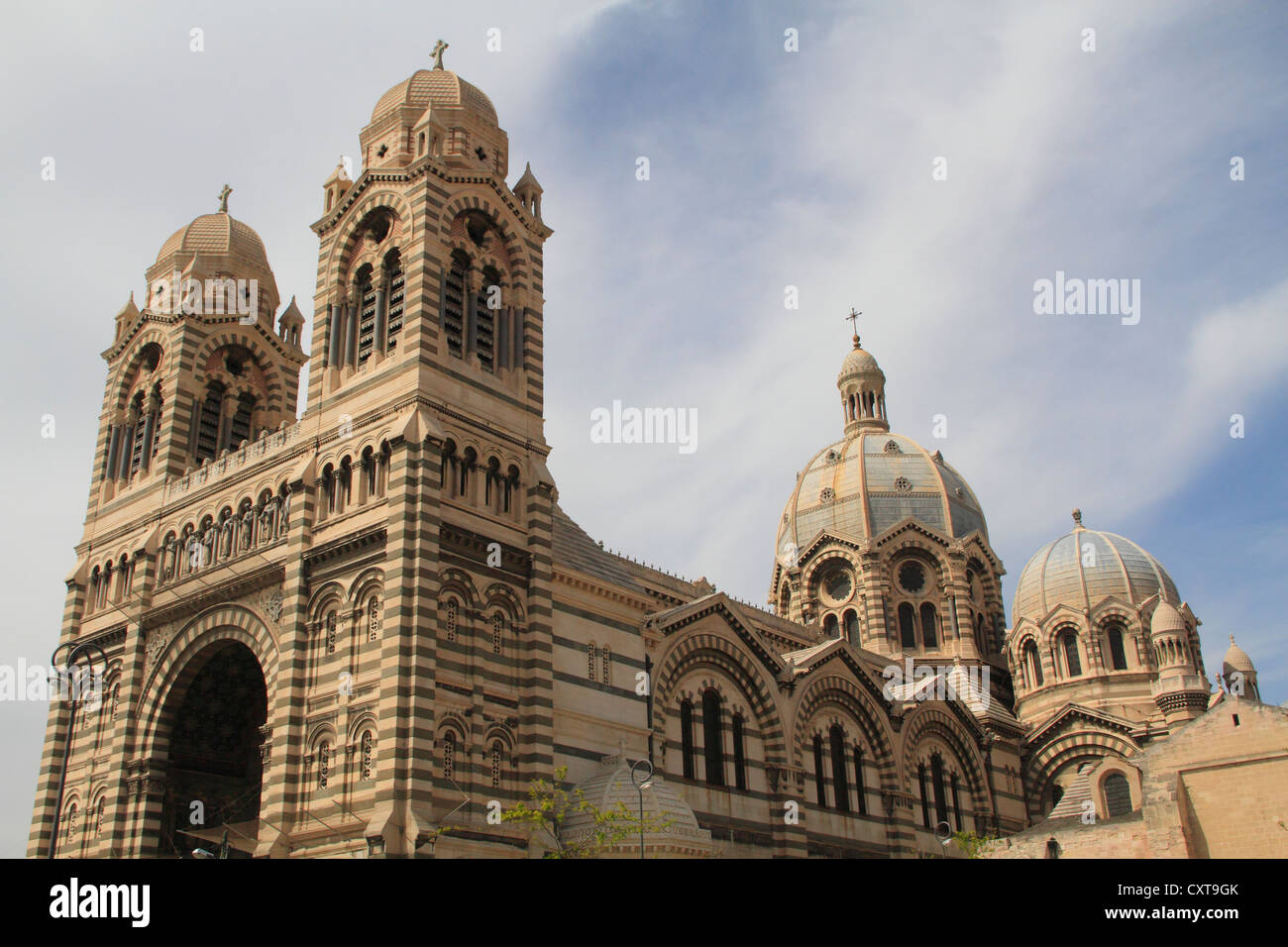 La Major, cathédrale de Marseille, département des Bouches du Rhône, Provence-Alpes-Côte d'Azur, France, Méditerranée Banque D'Images