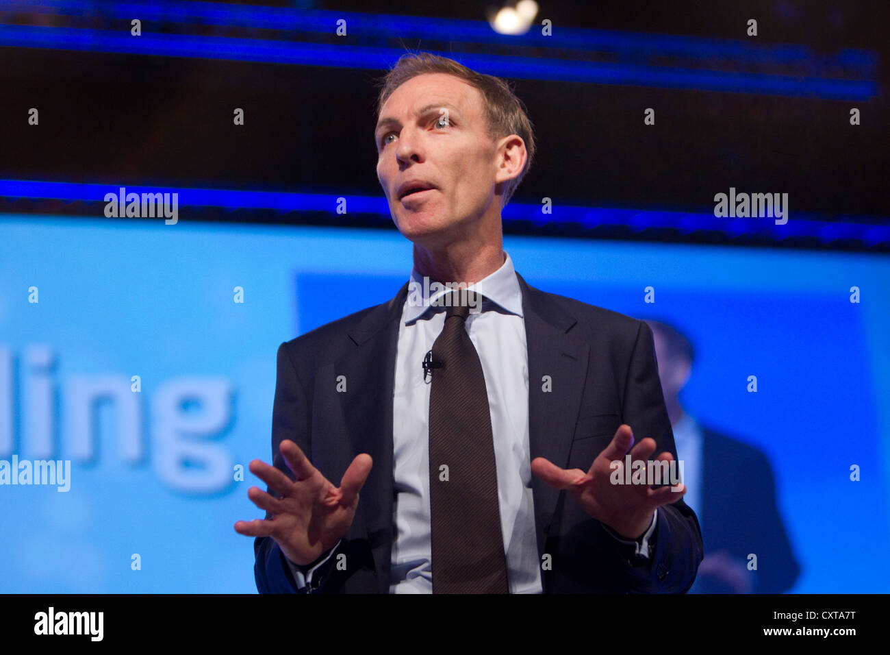 Jim Murphy, ministre de la défense de l'ombre MP Banque D'Images