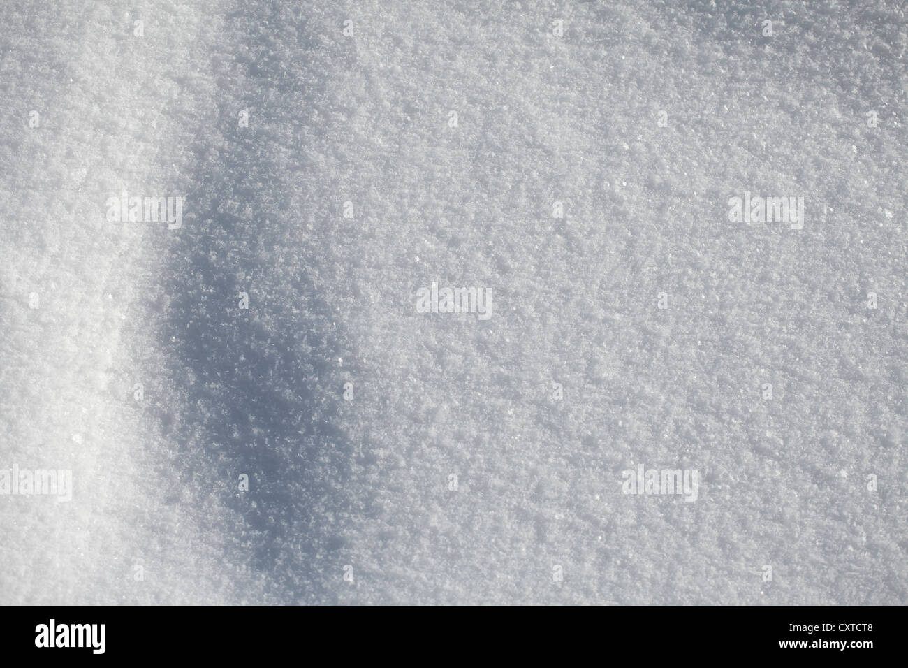 Flocon de neige fond blanc, texture granuleuse abstrait Banque D'Images
