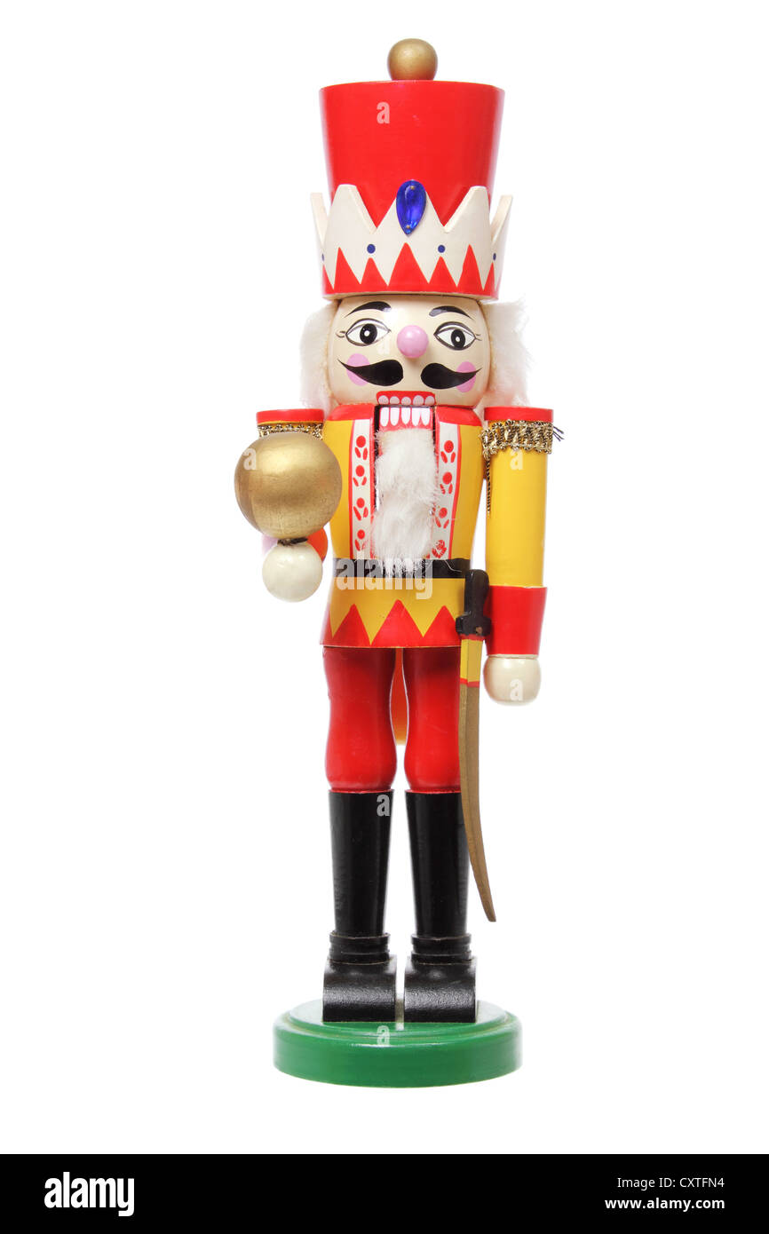 Ornement de Noël Casse-Noisette Banque D'Images