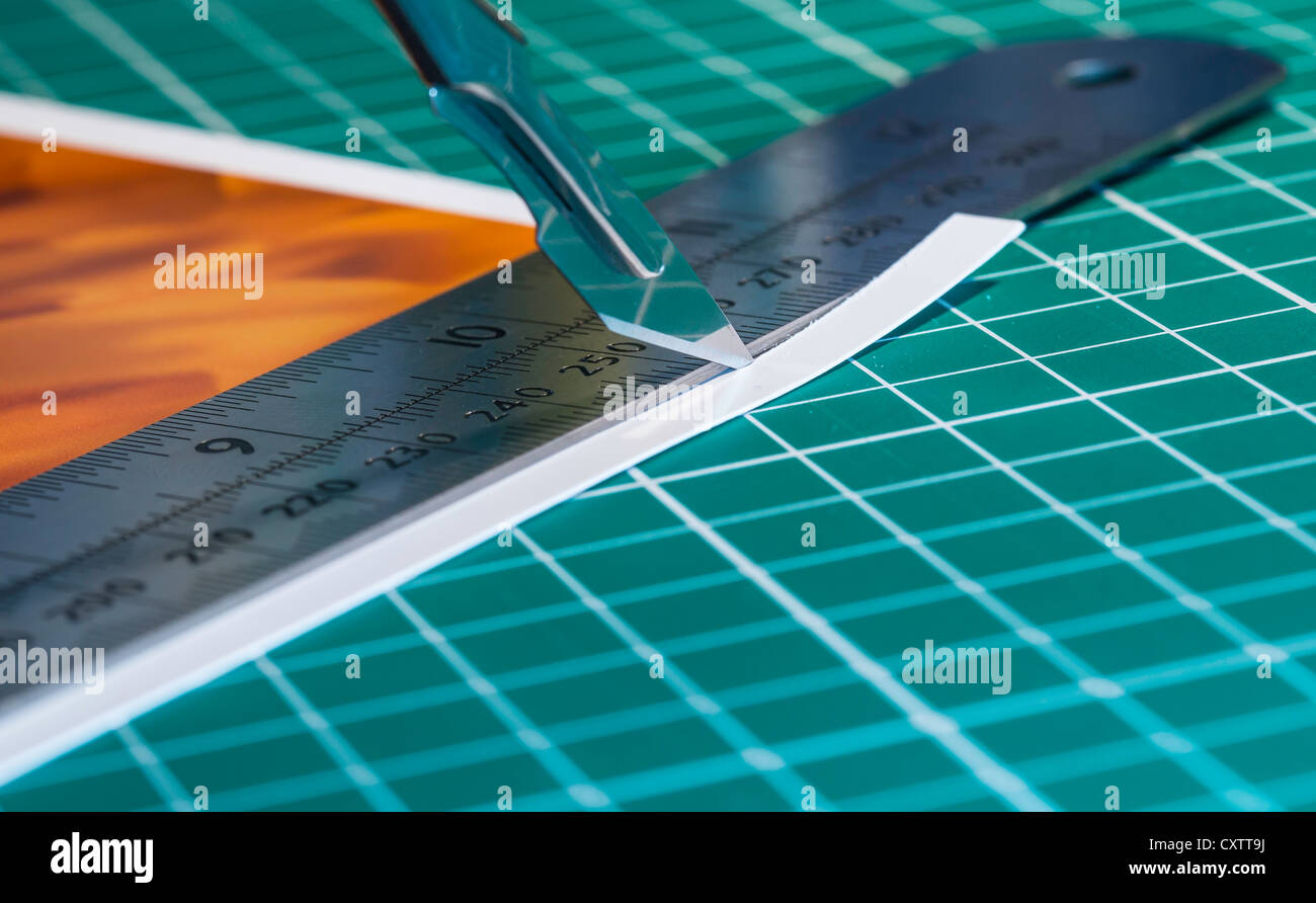 La photographie d'avant-garde, découpage d'un Imprimer Banque D'Images