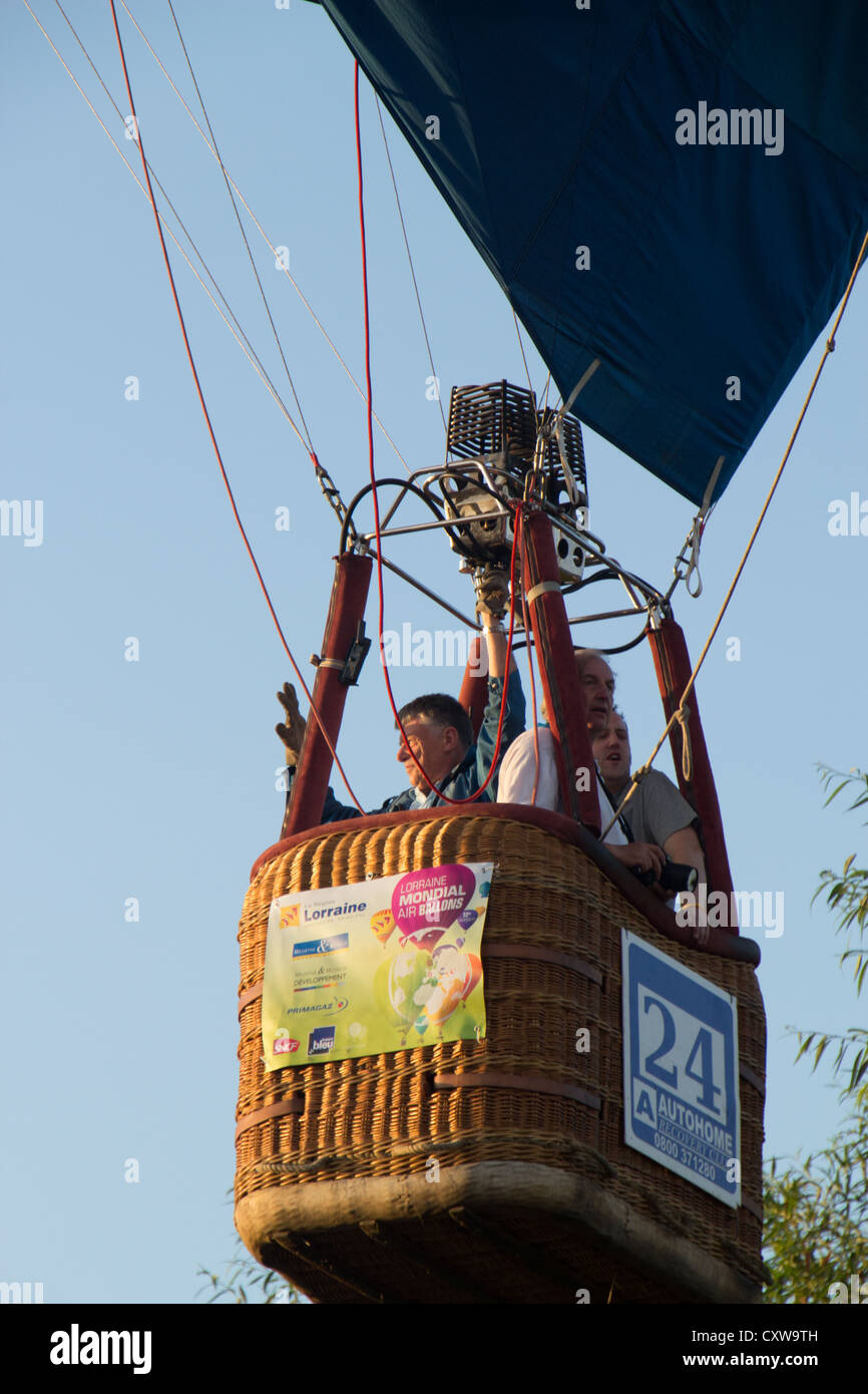 Montgolfières à Northampton de montgolfières 2012 Banque D'Images